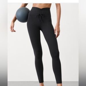 Athleta Elation Cinch Ultra High Rise Legging Black Small New